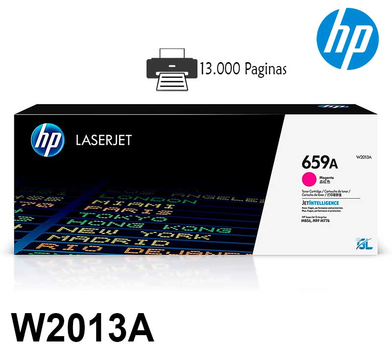 HP Toner Original Magenta 659A/W2013A