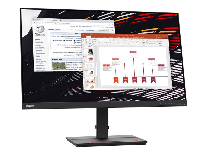 LENOVA Monitor Think Vision S24e-20 23.8"/ 24" FHD, HDMI,VGA