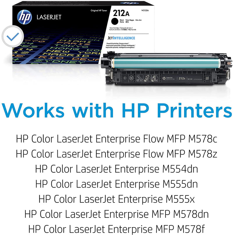 HP Toner S-TECH 212A/W2120A Black M554/M555/M578