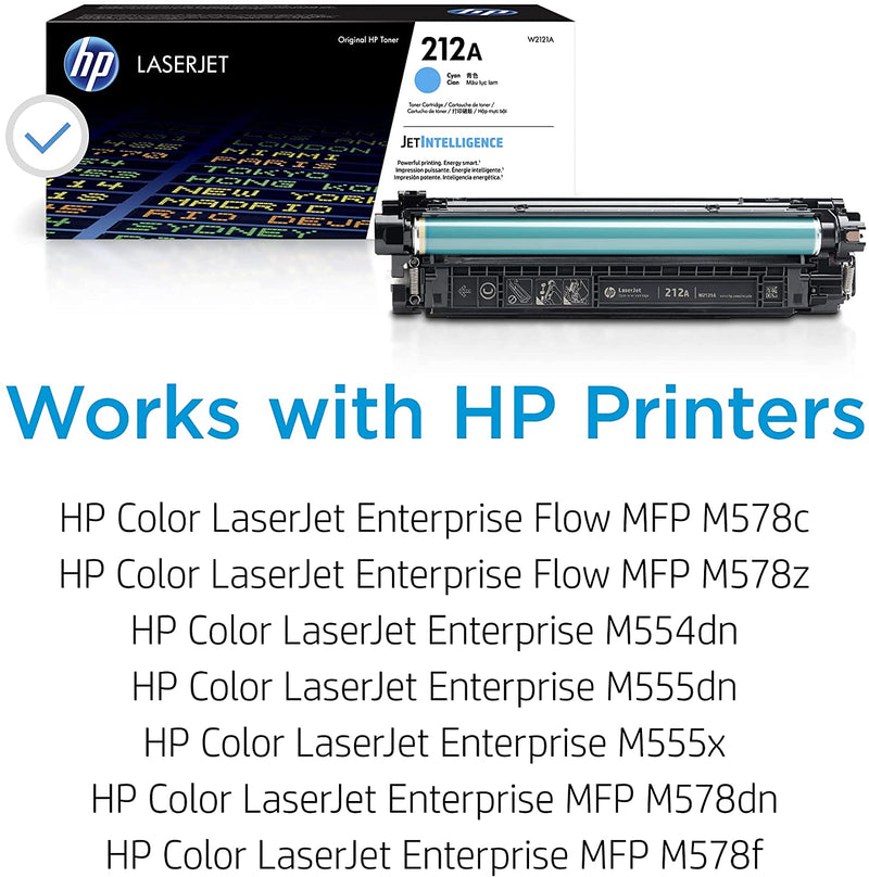 HP Toner S-TECH 212A/W2121A Cyan  M554/M555/M578