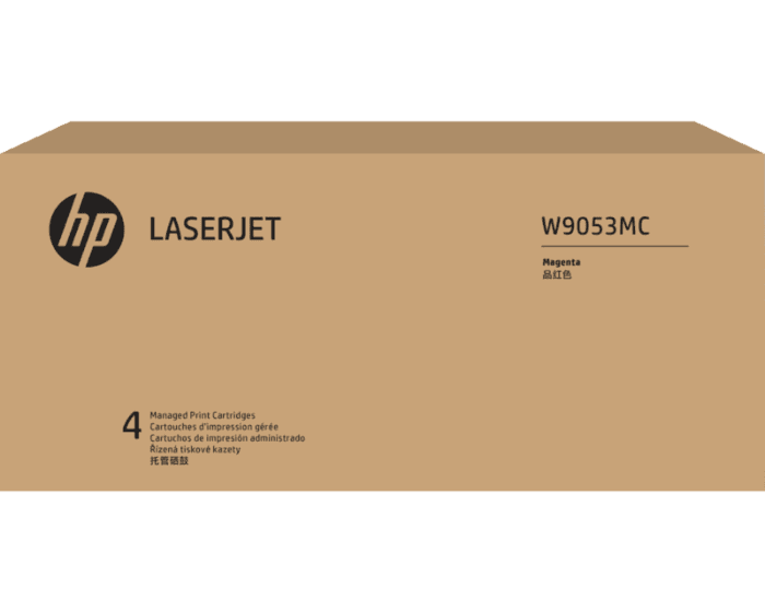 حبر HP الأصلي باللون الأرجواني W9053MC-E87640/E87650/E87660