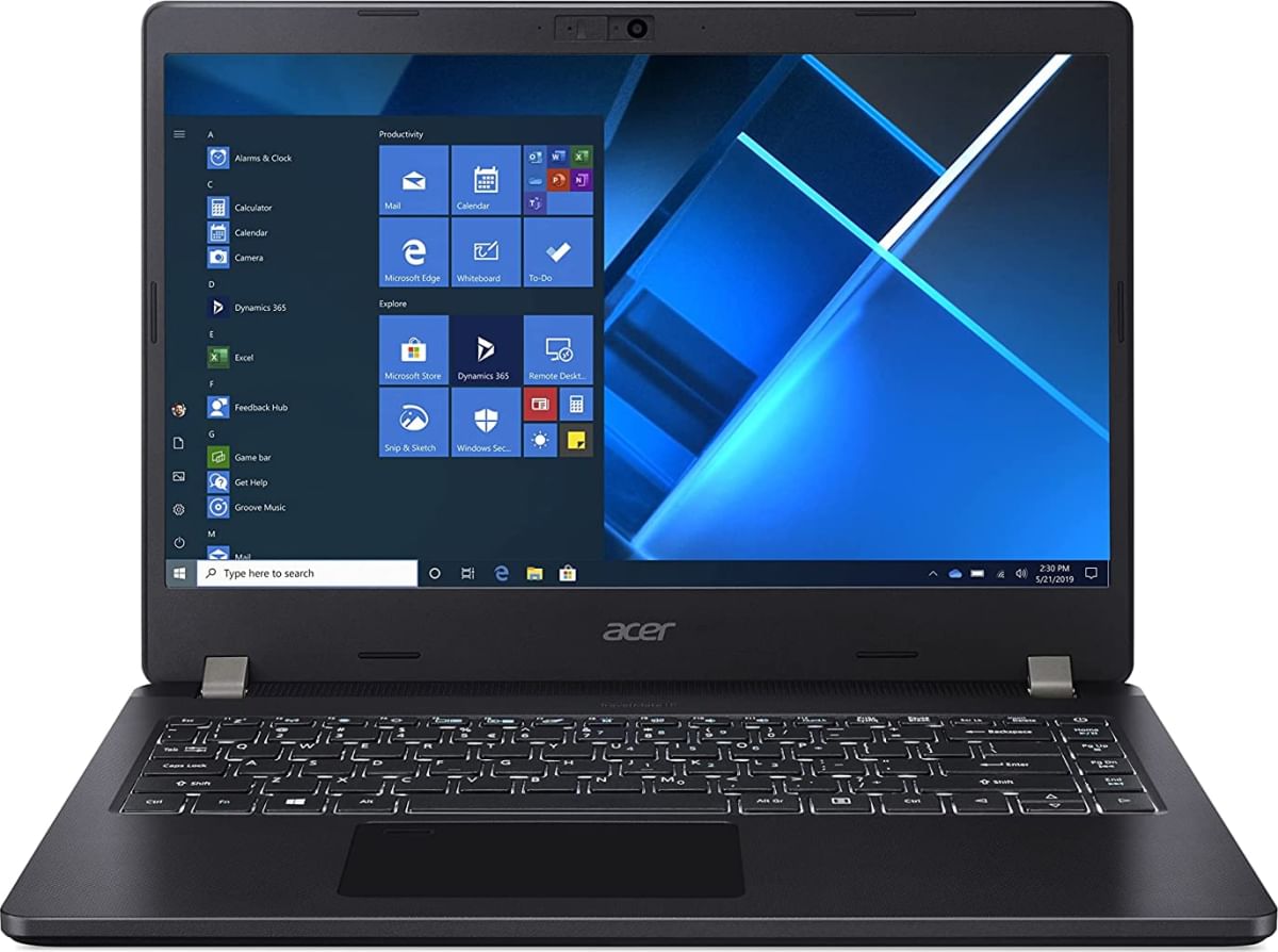 جهاز كمبيوتر Acer TravelMate2 TMP214-53Â·57T4 من الجيل الحادي عشر Core-i5Â·/8GB/DDR4/1TB-HDD/شاشة 14 بوصة FHD NX.VPNEM.01X