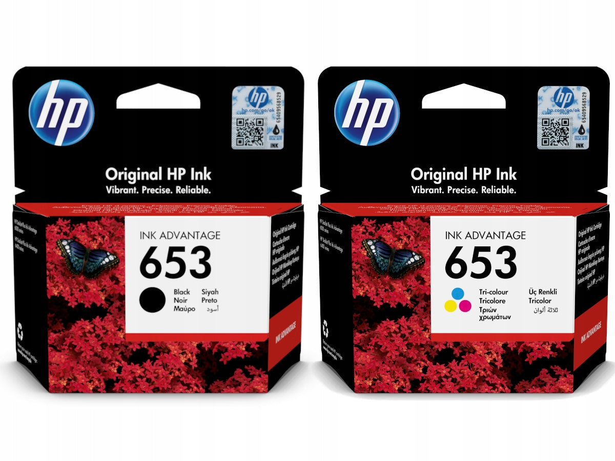 HP Ink Multipack 653 الأصلي 3YM75AE/3YM74A