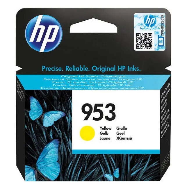 HP Ink Original Yellow 953/F6U14AE OFFICEJET PRO 8210/87