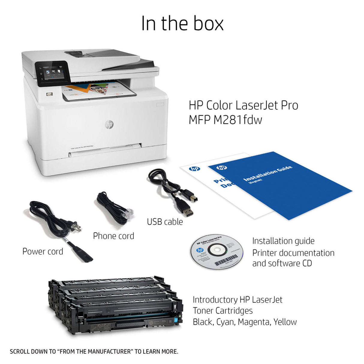 اتش بي كولر لاسيرجيت برو MFP M281fdw/