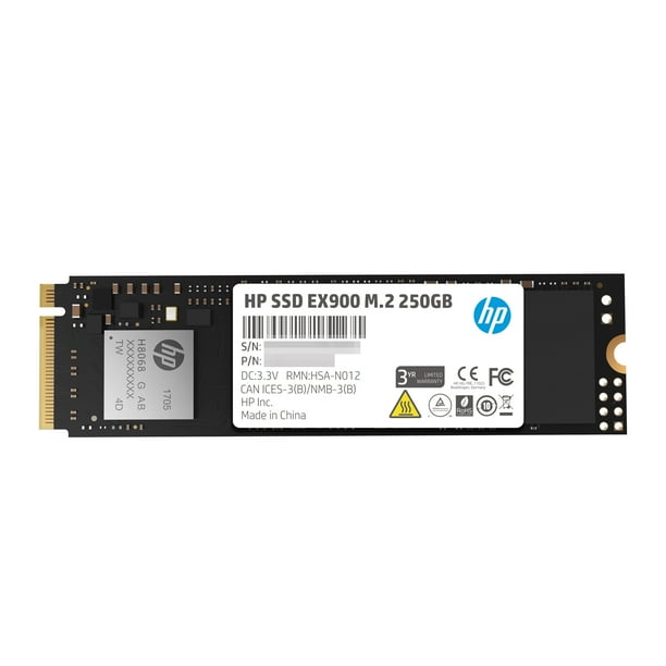 قرص صلب SSD داخلي سعة 250 جيجابايت SSD-M2 (NVMe) EX900