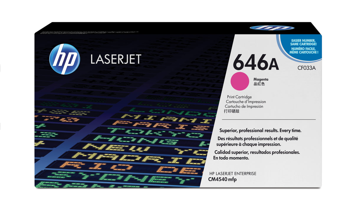 HP Toner Original Magenta 646A/CF033A LASER JET/ENTERPRISE