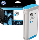 حبر HP الأصلي السماوي 728/F9J67A للطابعات/T730/T830 سعة 130 مل