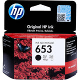 خرطوشة حبر أصلية سوداء HP 653/3YM75AE