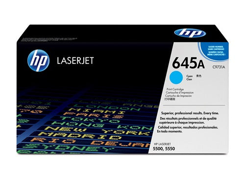 HP Toner Original Cyan 645A/C9731A / LJ-5500/5550