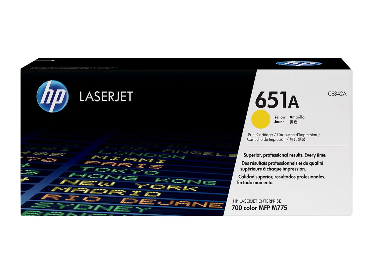 HP Toner Original Yellow 651A / CE342A 700 / M775