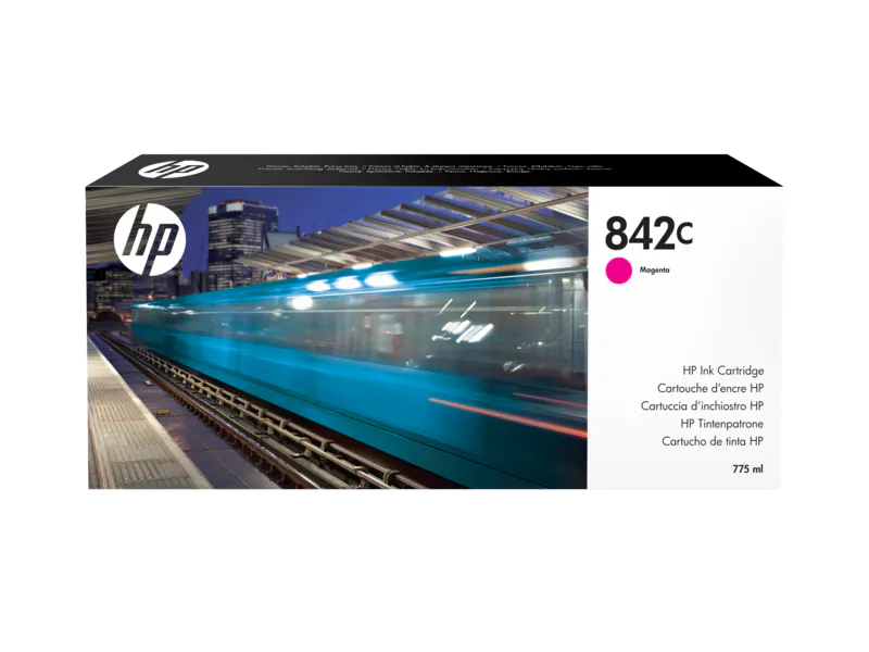 حبر أصلي HP 842C-XL/C1Q55A PAGEWIDE سعة 775 مل