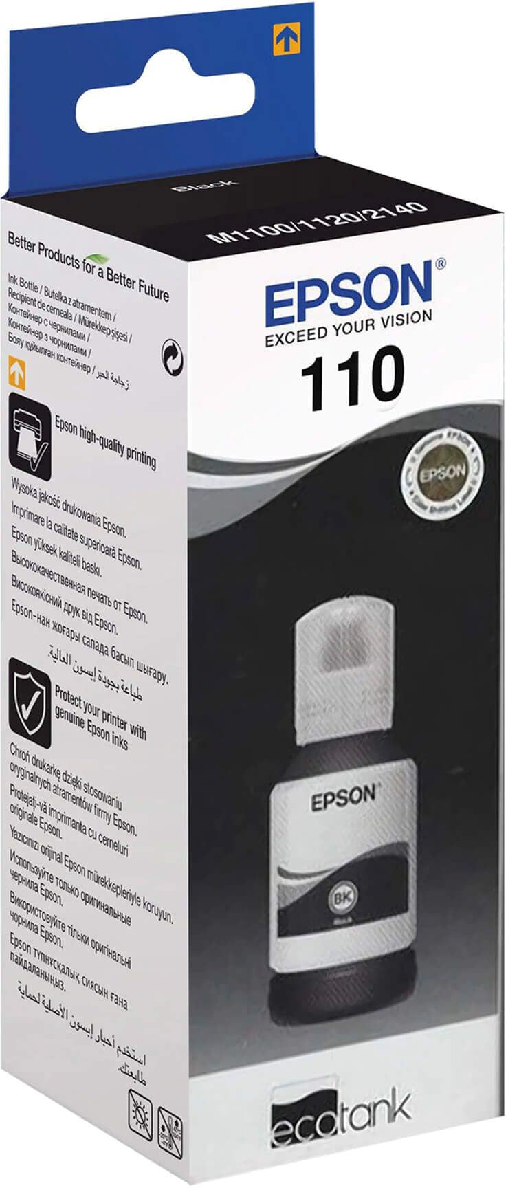 Epson Ink Original Black 110 C13T03L14A M1100/1120/1140 120ML