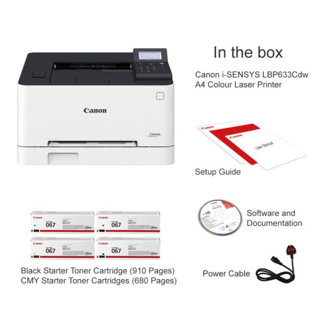 Canon Printer i-SESNSY LBP633CDW