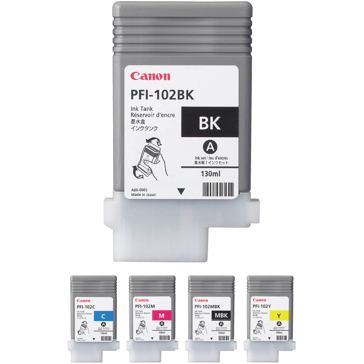 Canon Ink Original MUltipack PFI-102 IPF500/750/765