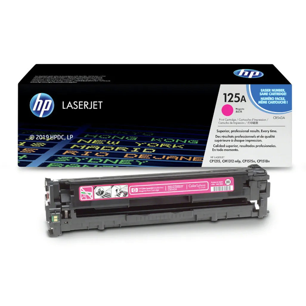 حبر HP الأصلي 125A/CB543A أرجواني