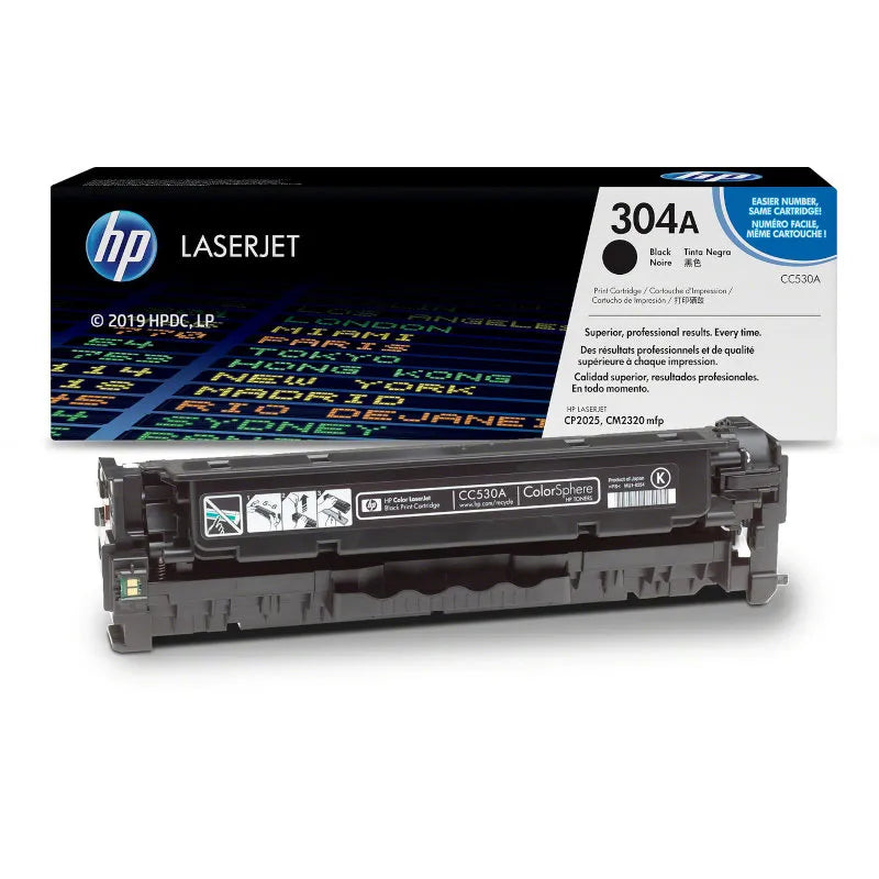 HP Toner Original Black 304A/CC530A CM2320/CP2025