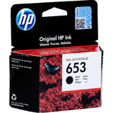 خرطوشة حبر أصلية سوداء HP 653/3YM75AE