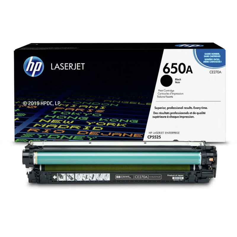 HP Toner Original Black 650AH/CE270AH