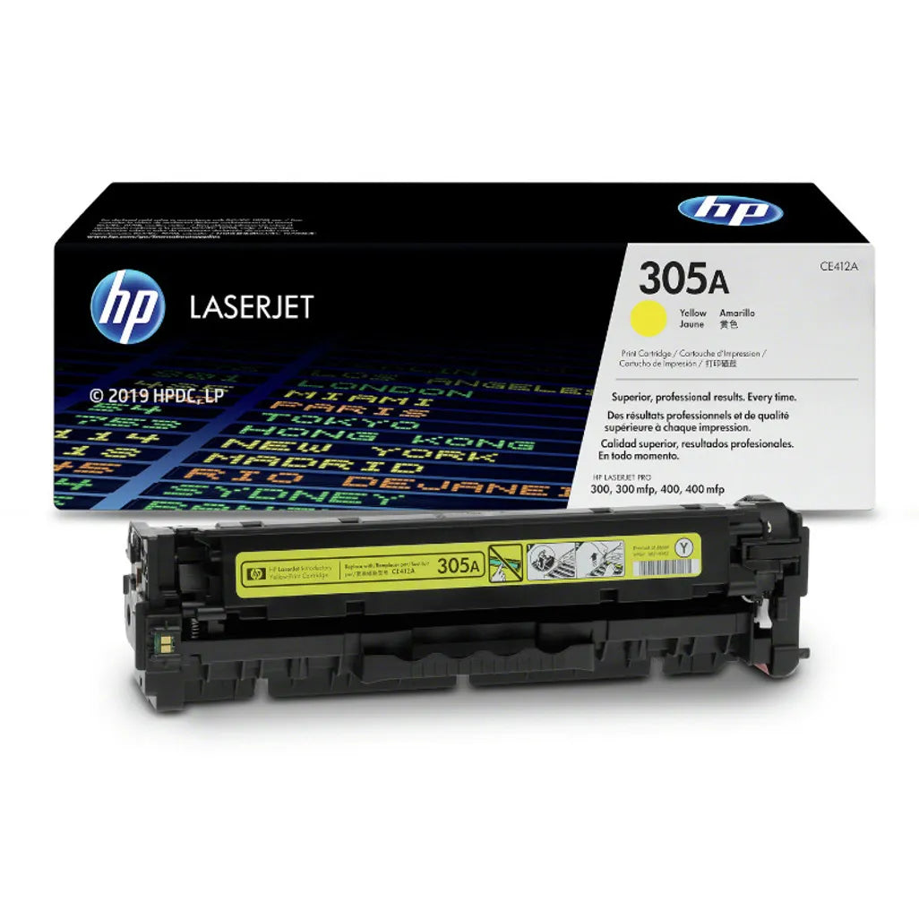 HP Toner Original Yellow 305A/CE412A PRO-300/400/M451/M475