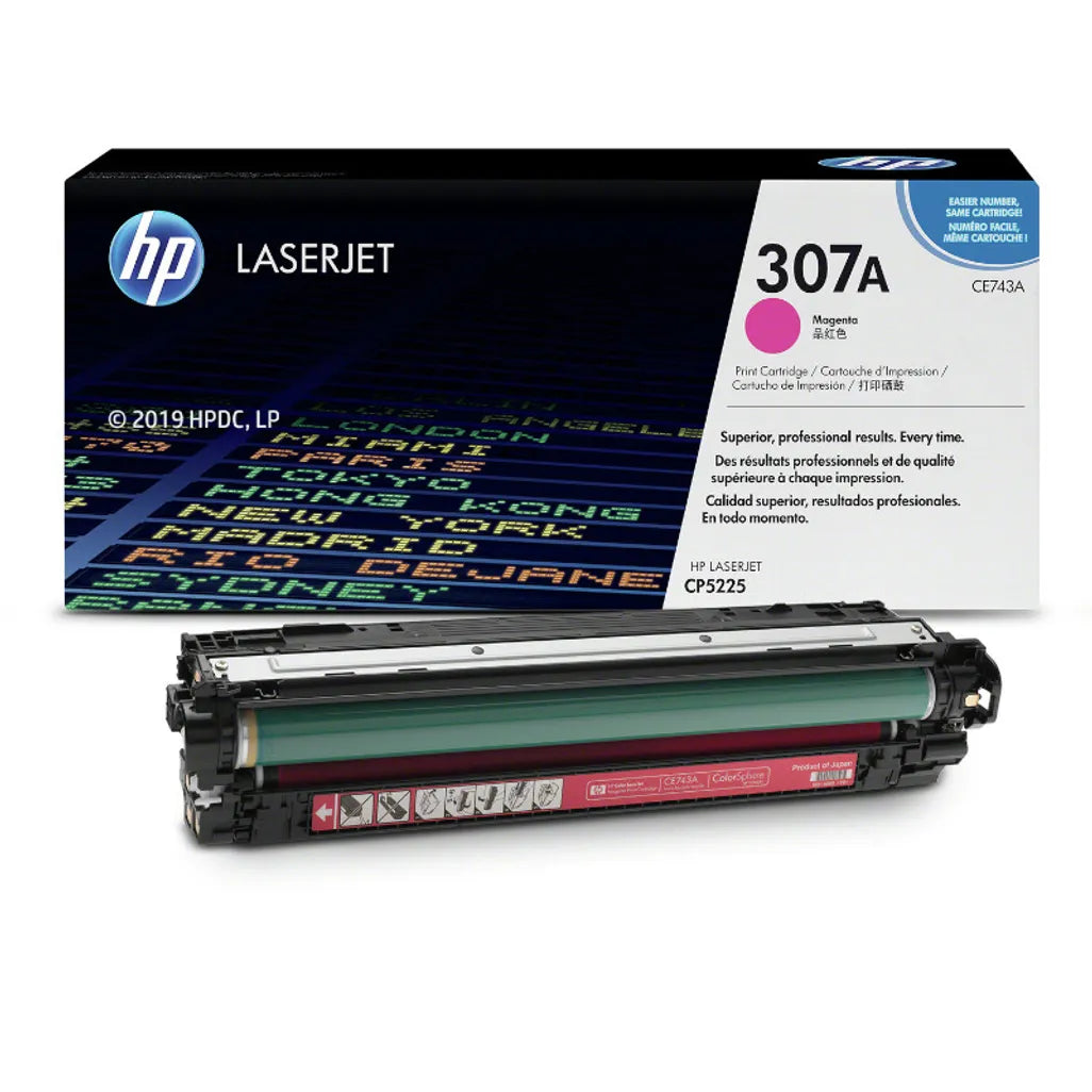 HP Toner Original Magenta 307AH/CE743AH