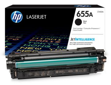 حبر HP الأصلي باللون الأسود 655A/CF450A لطابعات M652/M653/M681/M682