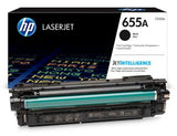 حبر HP الأصلي باللون الأسود 655A/CF450A لطابعات M652/M653/M681/M682