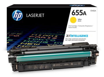 HP Toner Original Yellow 655A/CF452A M652/M653/M681/M682