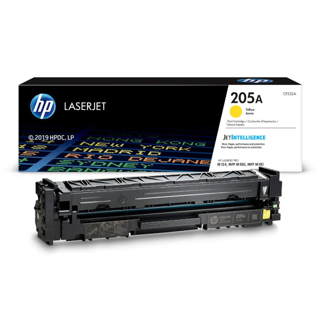 HP Toner Original 205A/CF532A Yellow  MFP-M180/181