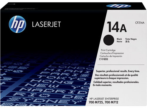 HP Toner Original Black CF214A/14A ETNP 700/M712