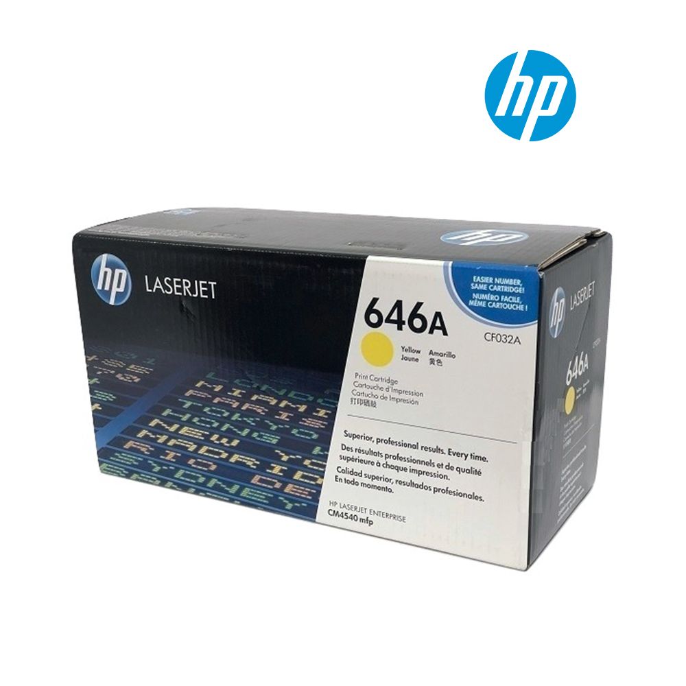 HP Toner Original Yellow 646A/CF032A LASER JET/ENTERPRISE