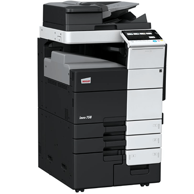 Develop Copier New Hardware Black INEO-758 78PPM/NETWORK/PRINT/SCANNER/COPY