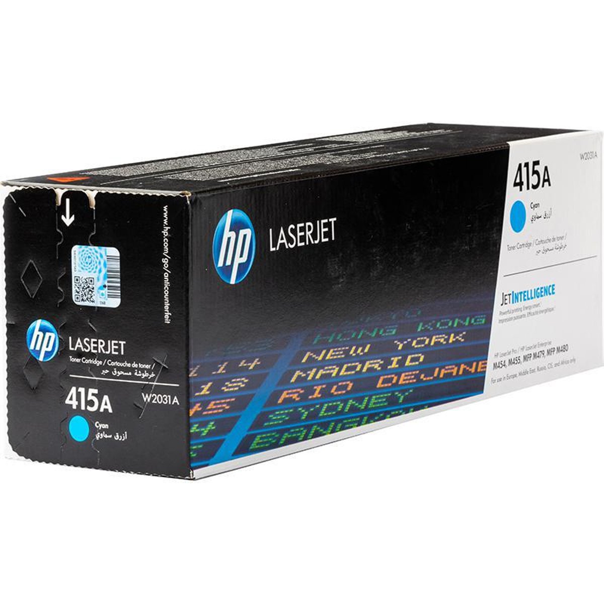 حبر HP الأصلي 415A/W2031A سماوي لطابعات M454/M479