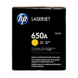 HP Toner Original 650A/CE272A Yellow  LJ-5525