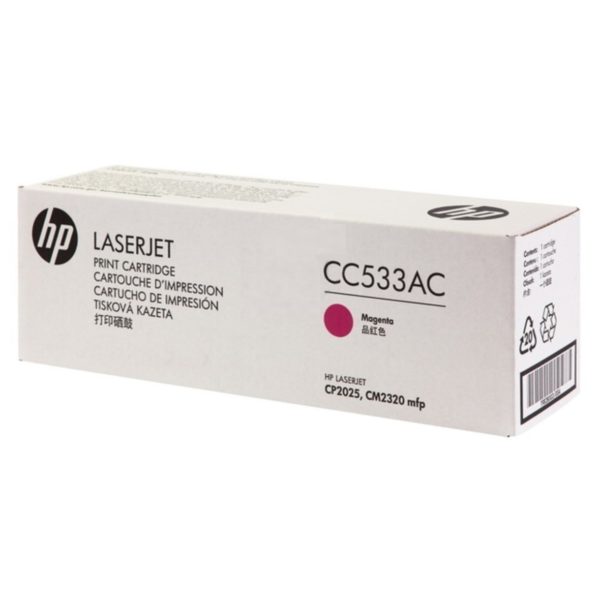 HP Toner Original 304AC/CC533AC MAGENTA (WHITE BOX)