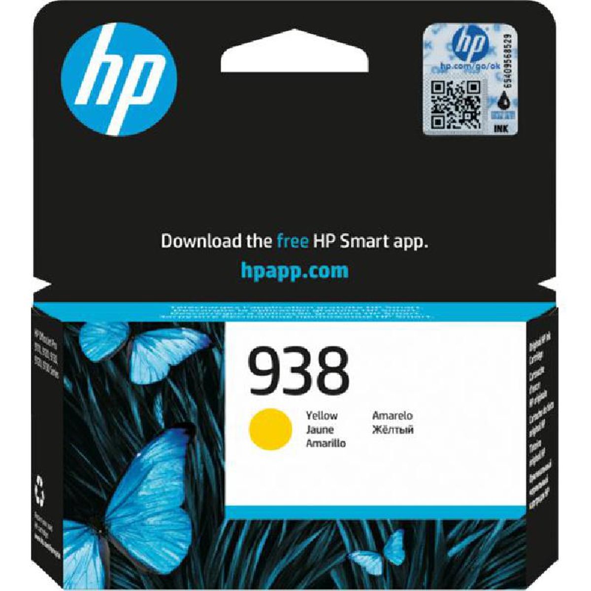 خرطوشة الحبر الأصلية HP 938/4S6X7PE الصفراء