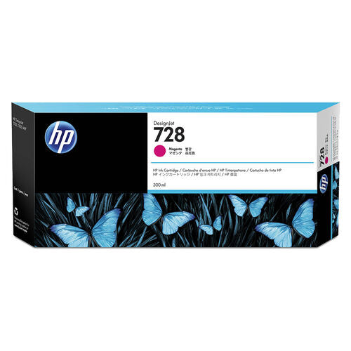 HP Ink Original Magenta 728/F9K16A PLOTTER/T730/T830 300ML