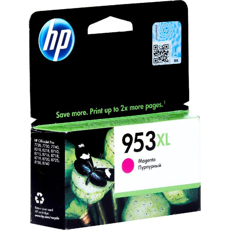 HP Ink Original 953XL/F6U17AE Magenta OFFICEJET PRO 8710