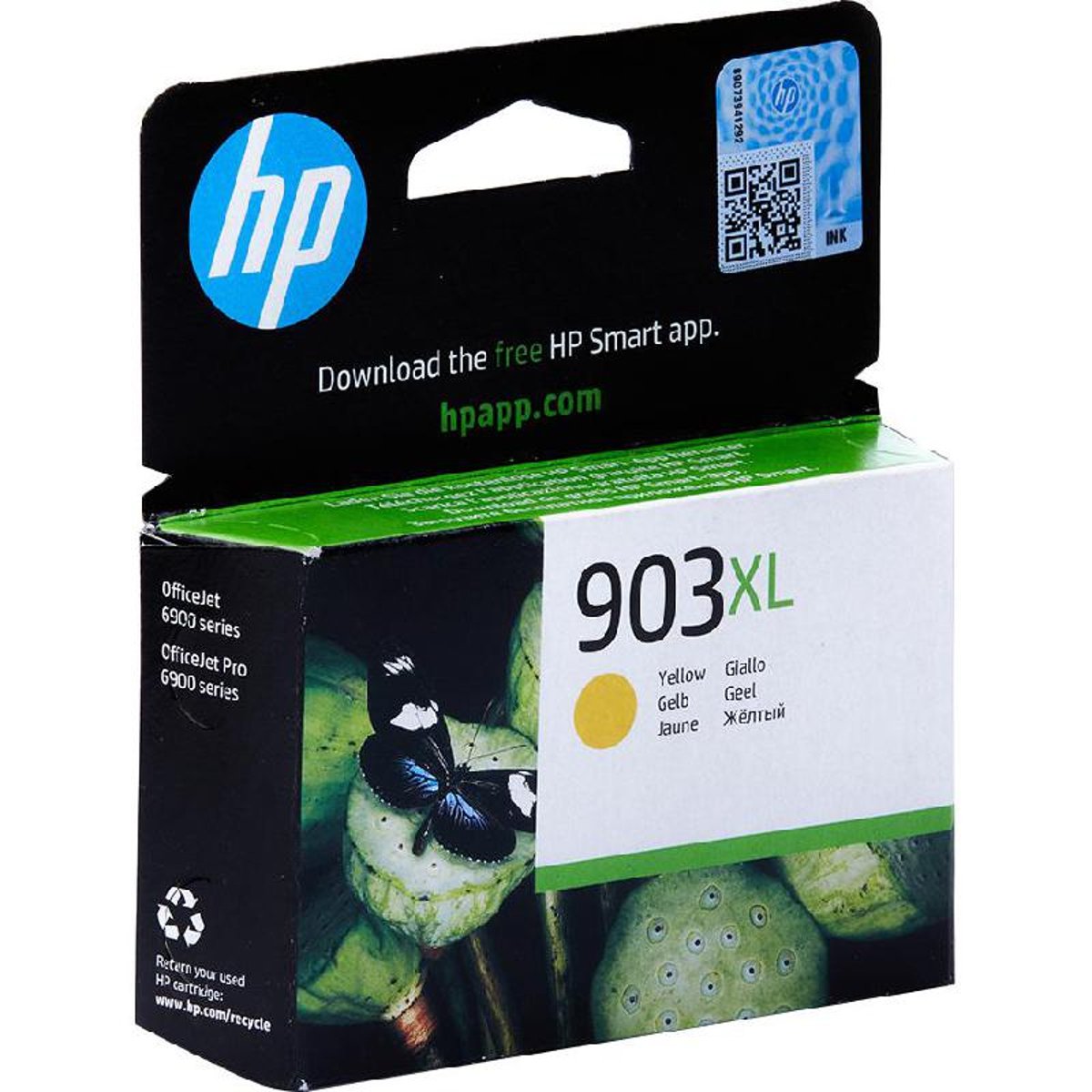 حبر أصلي أصفر HP 903XL/T6M11AE OFFICEJET