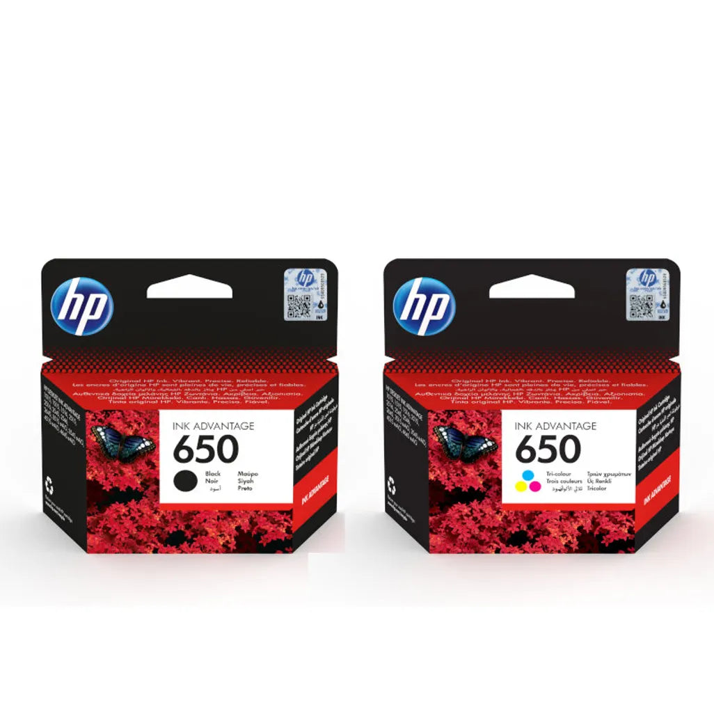 حبر HP الأصلي Multipack 650 CZ101A/CZ102A