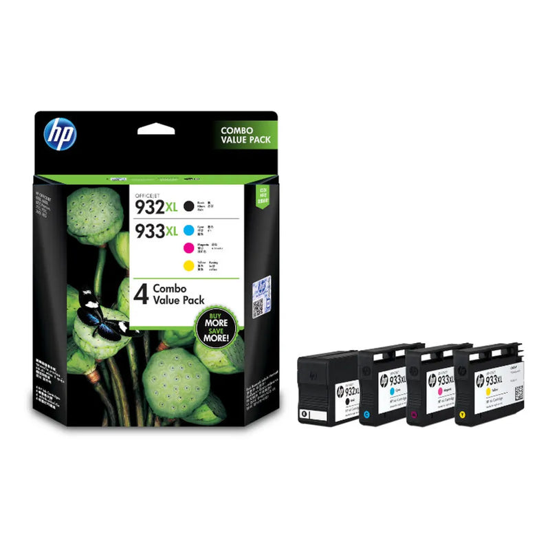 HP Ink Original Multipack 932Xl/933XL (CN053AE, CN054AE, CN055AE, CN056AE)