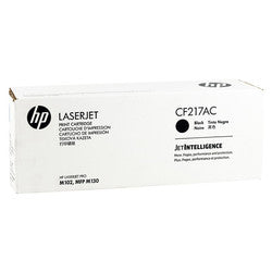 علبة حبر HP الأصلية باللون الأبيض 17A CF217AC