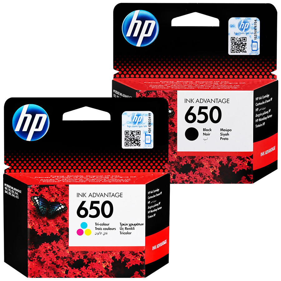 حبر HP الأصلي Multipack 650 CZ101A/CZ102A