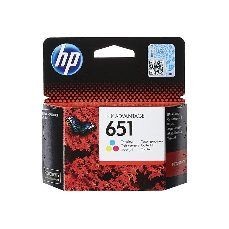 HP Ink Original Color 651/C2P11AE