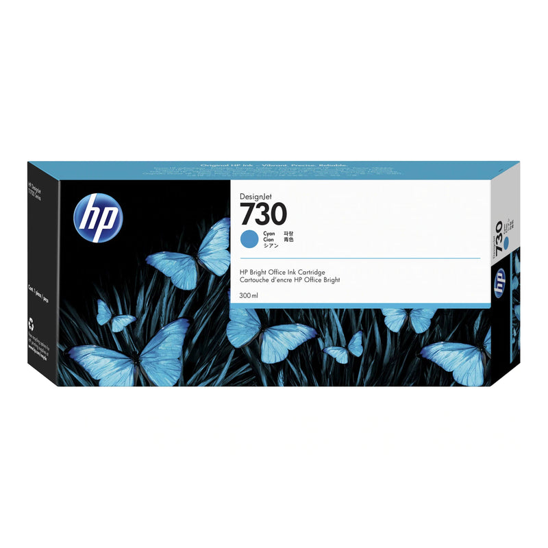 HP Ink Original Cyan 730/P2V68A PLOTTER/T1700 300ML