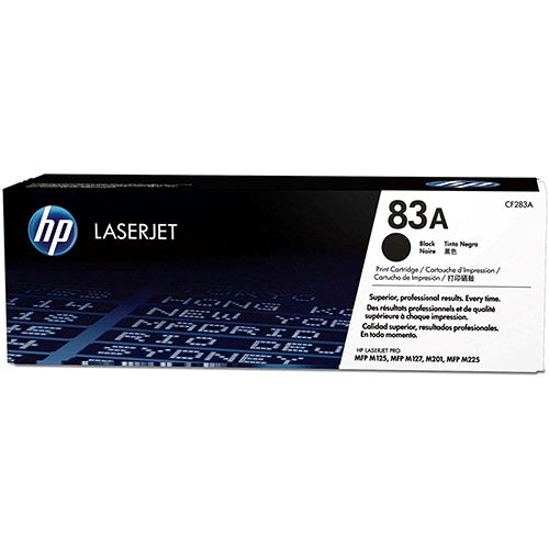 حبر HP من الدرجة الأولى أسود 83A/CF283A MFP 125/M127