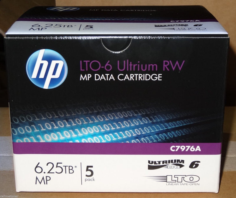 HP Tapes LTO 6 ULTRIM 6.25 TB MP/C7976A