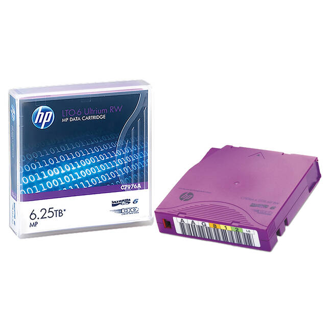 HP Tapes LTO 6 ULTRIM 6.25 TB MP/C7976A