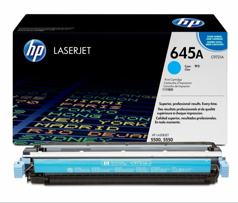 HP Toner Original Cyan 645A/C9731A / LJ-5500/5550