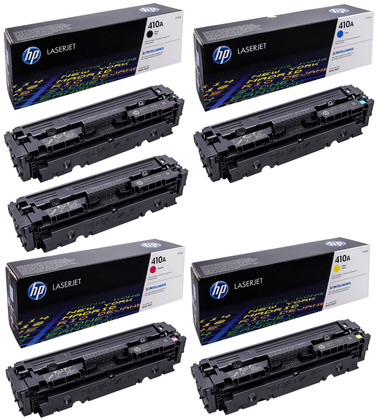 HP Toner S-TECH Multipack 410A (CF410A CF411A CF412A CF413A) M452/M477